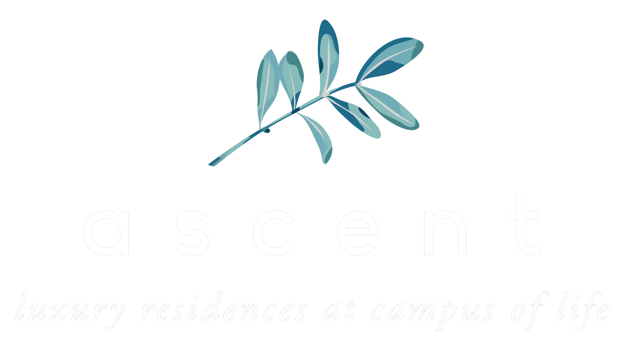 Ascent luxury living at campus of life logo